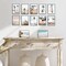 Americanflat Front Loading Picture Frame Set - Set of 12 - Multi Photo Frames - Perfect for Photos and Wall Decor - Shatter Resistant Glass - Hanging Hardware with Snap-Out Easel - Black